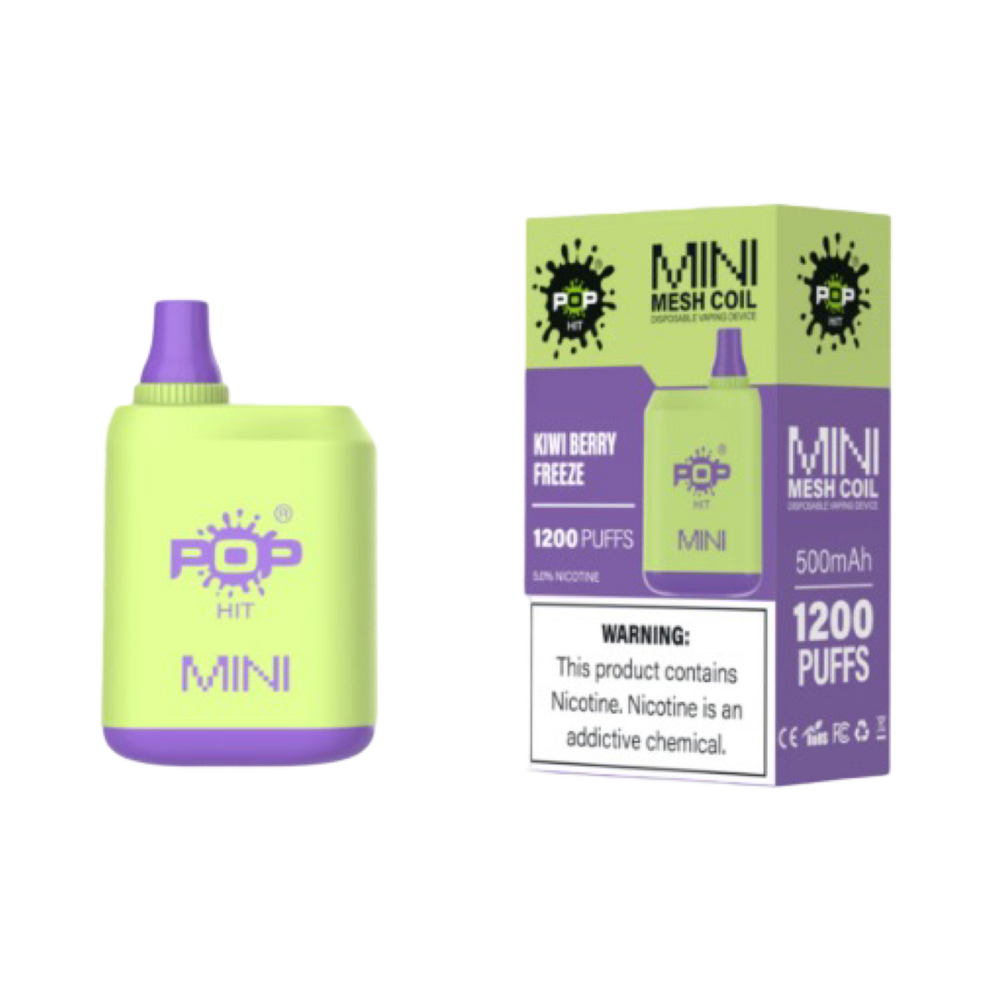 Pop-Hit Mini 1200 Puffs 5%